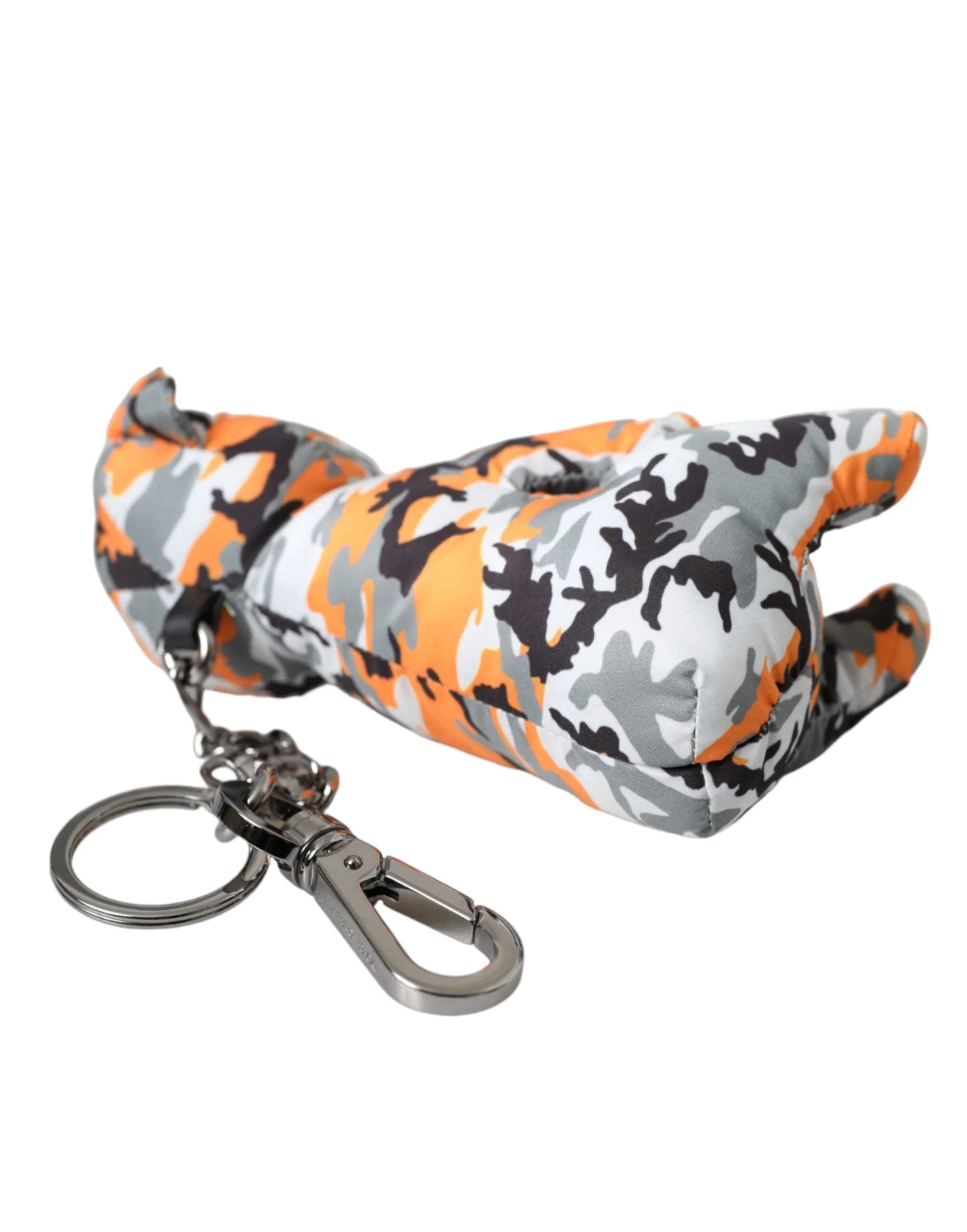 Dolce & Gabbana Multicolor Camouflage Animal Silhouette Keychain Keyring - Keychains