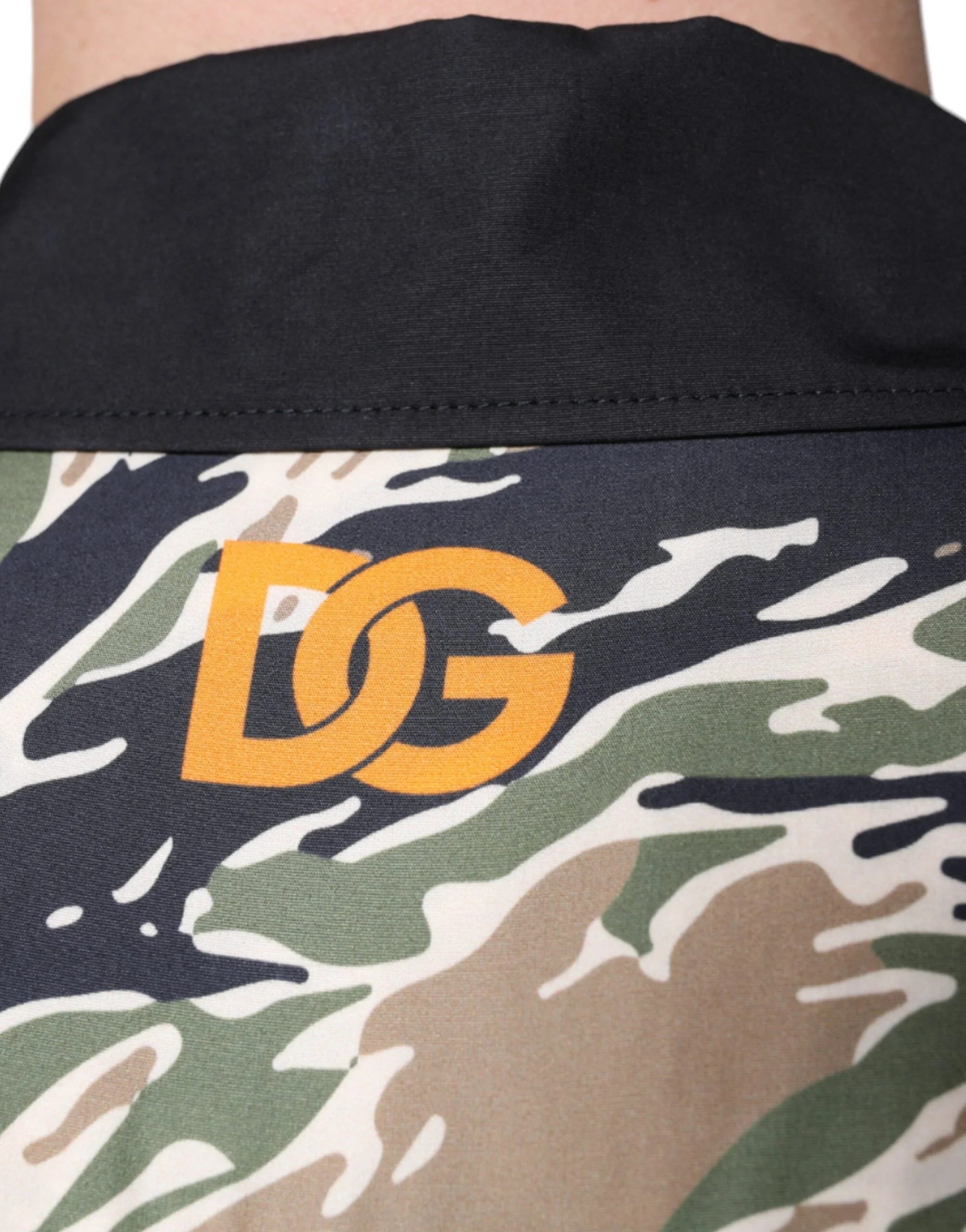 Dolce & Gabbana Multicolor Camouflage Button Down Men Casual Shirt - IT40 | M - Shirts