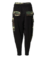 Dolce & Gabbana Multicolor Camouflage Cargo Jogger Men Pants - IT44 | XS