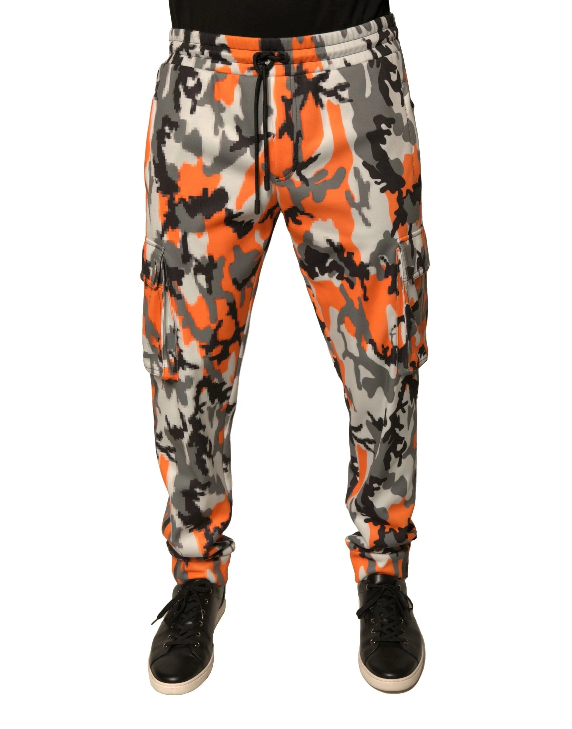 Dolce & Gabbana Multicolor Camouflage Cargo Jogger Pants - IT50 | L - Cargo Pants