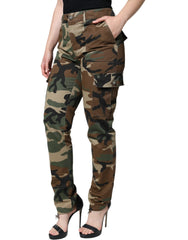 Dolce & Gabbana Multicolor Camouflage Cargo Pants - Cargo Pants