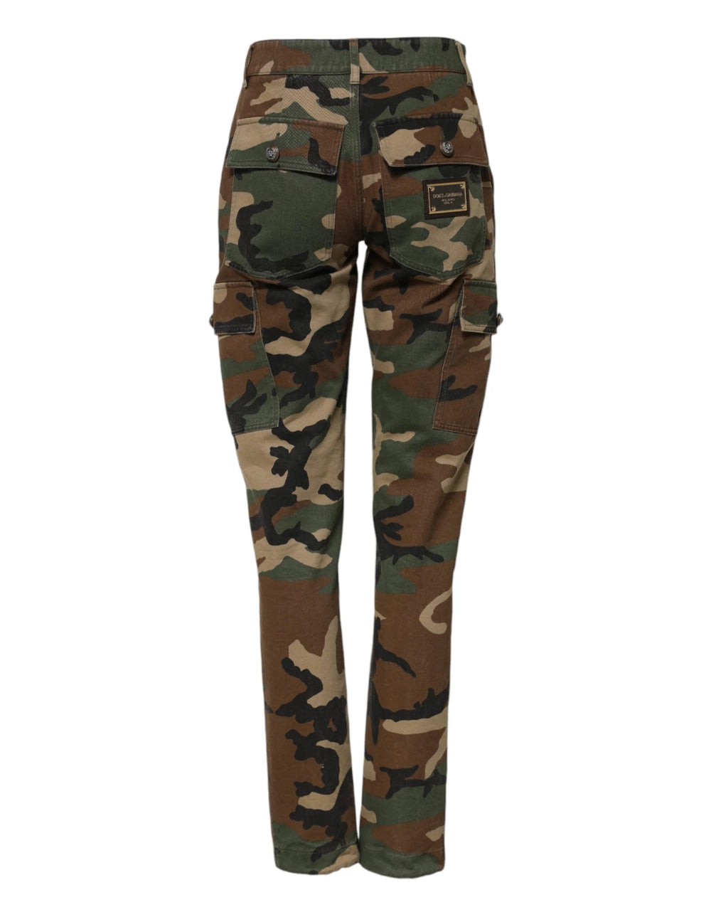 Dolce & Gabbana Multicolor Camouflage Cargo Pants - IT36|XXS - Cargo Pants