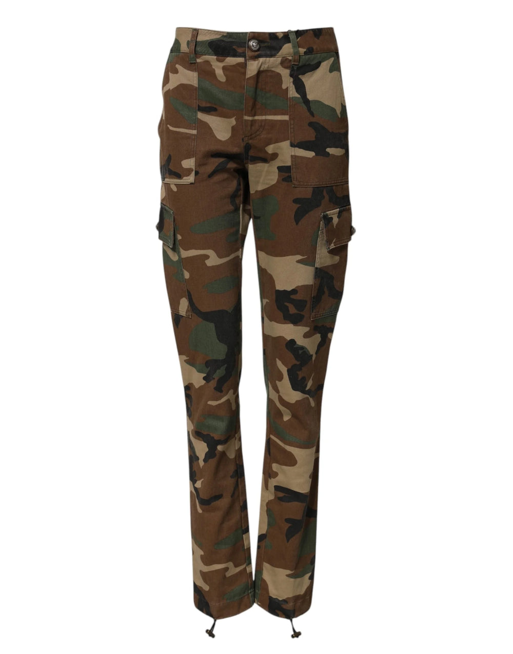 Dolce & Gabbana Multicolor Camouflage Cargo Pants - IT36|XXS - Cargo Pants