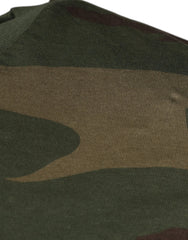 Dolce & Gabbana Multicolor Camouflage Cotton Crew Neck T-shirt - IT44 | XS - T-Shirts