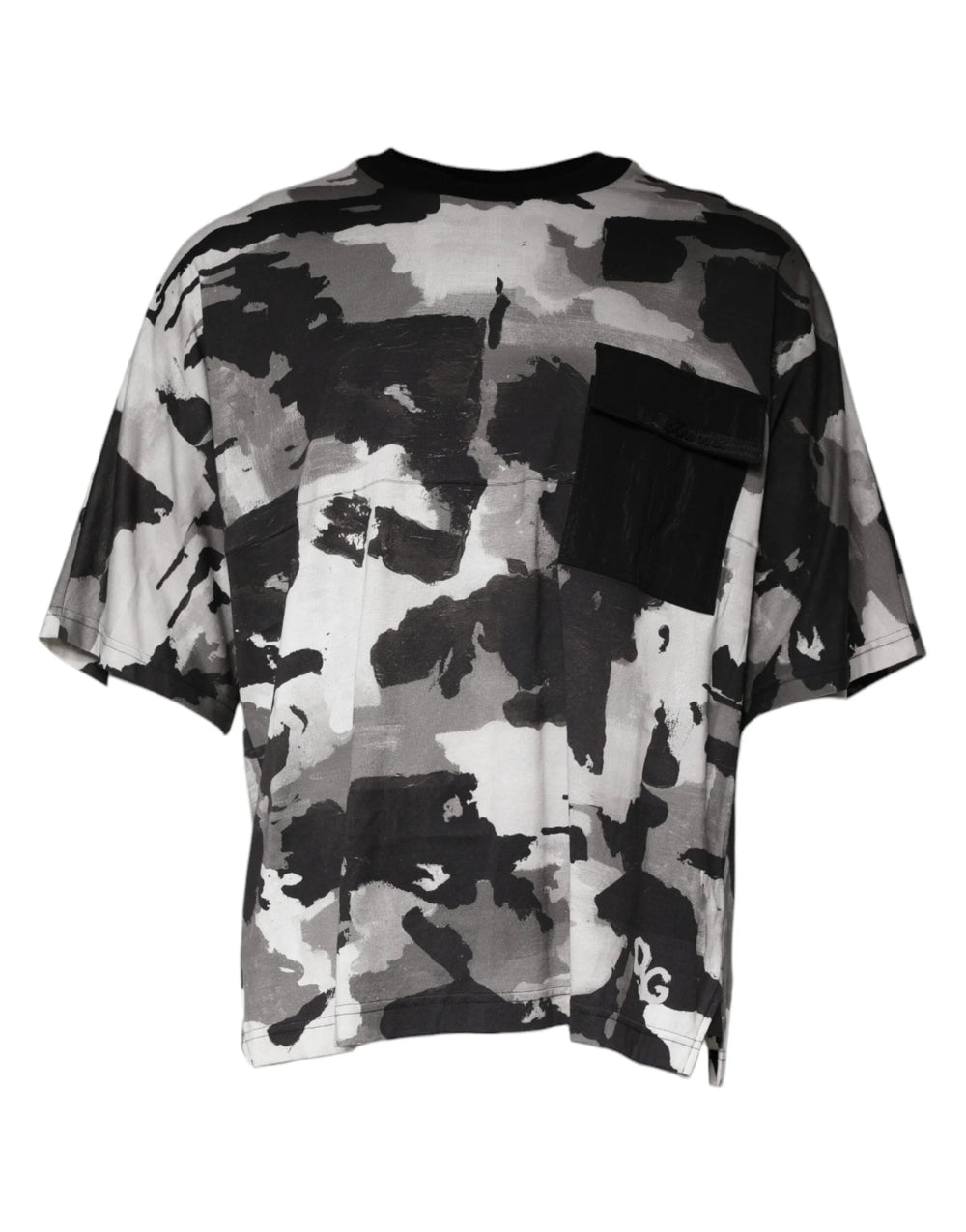 Dolce & Gabbana Multicolor Camouflage Cotton Crewneck T-shirt - IT50 | L - T-Shirts