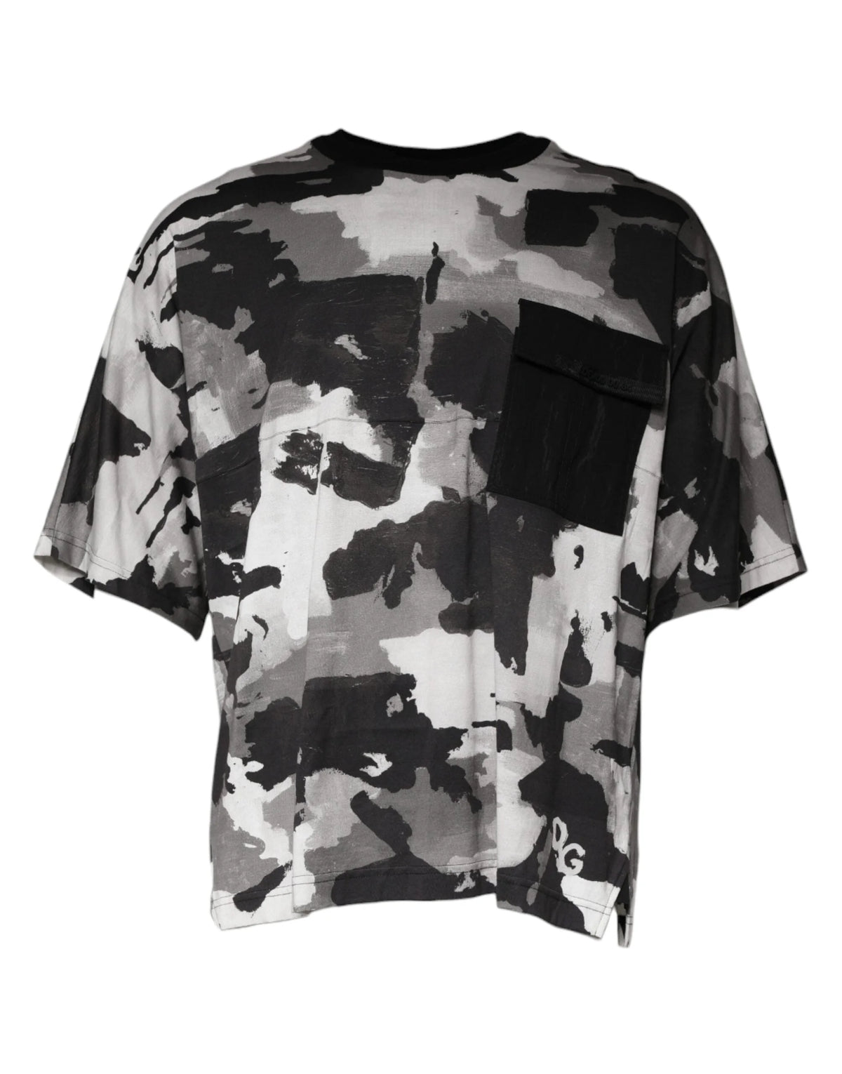 Dolce & Gabbana Multicolor Camouflage Cotton Crewneck T-shirt - IT50 | L - T-Shirts
