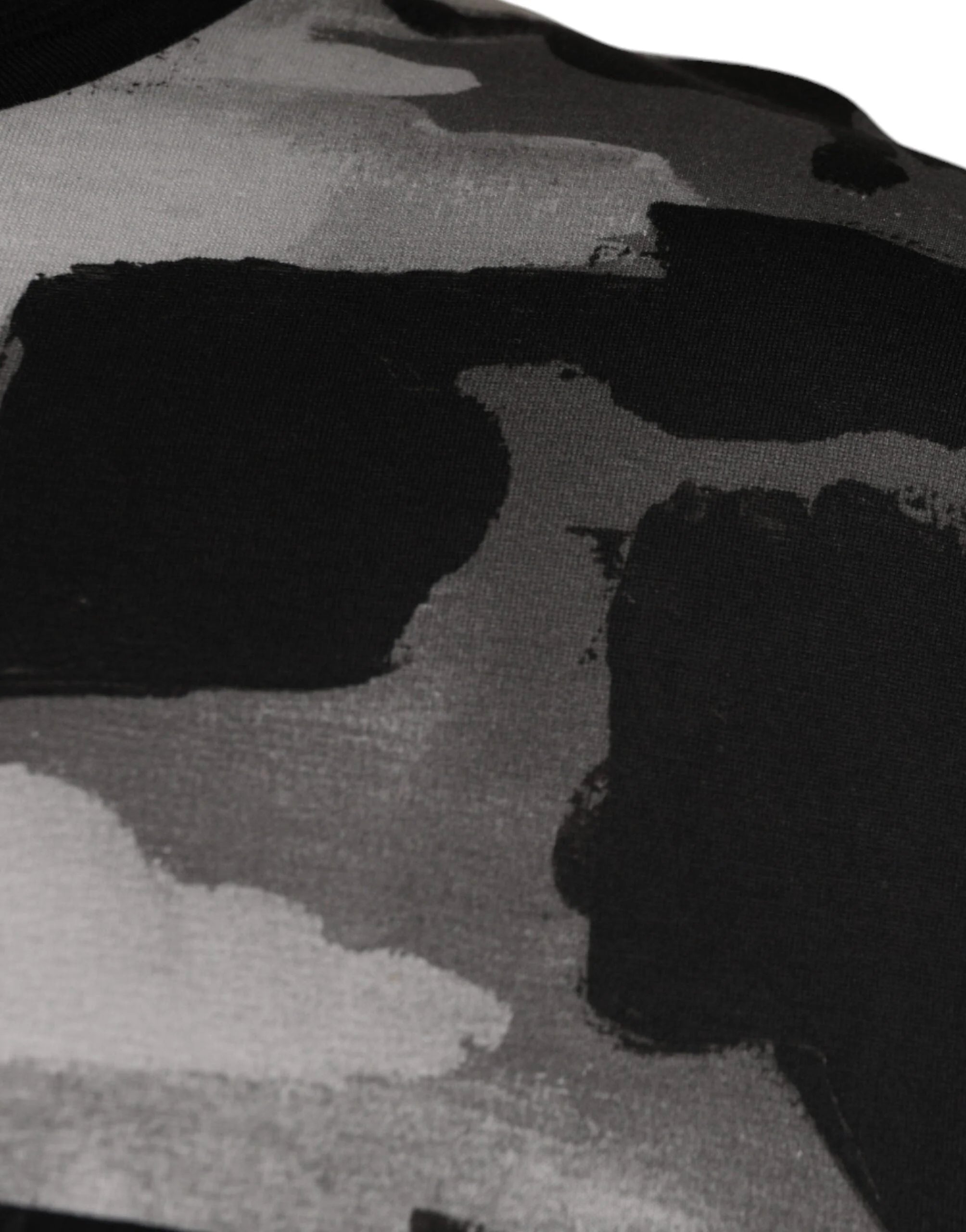 Dolce & Gabbana Multicolor Camouflage Cotton Crewneck T-shirt - IT50 | L - T-Shirts