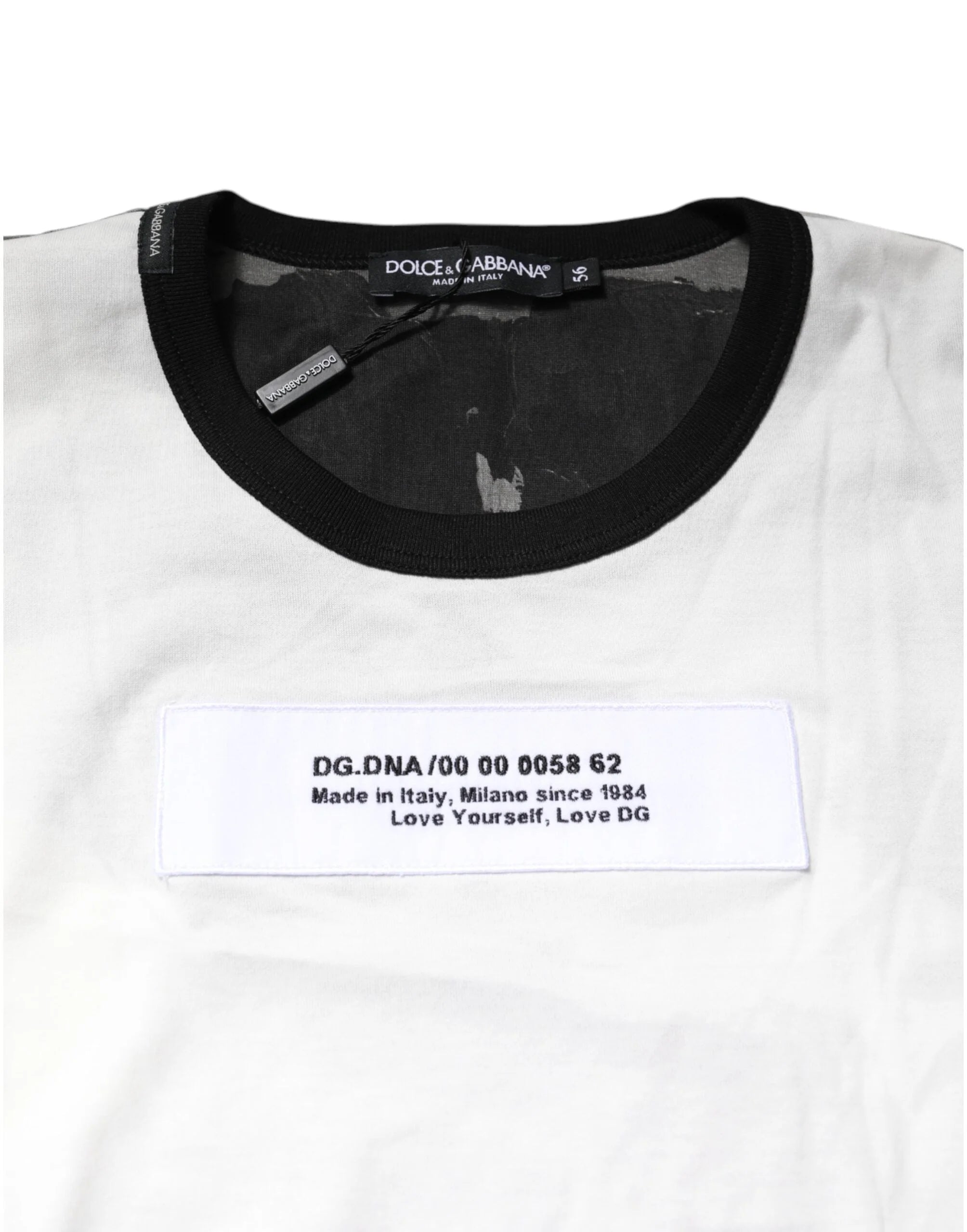 Dolce & Gabbana Multicolor Camouflage Crew Neck T-shirt - IT56 | XXL - T-Shirts