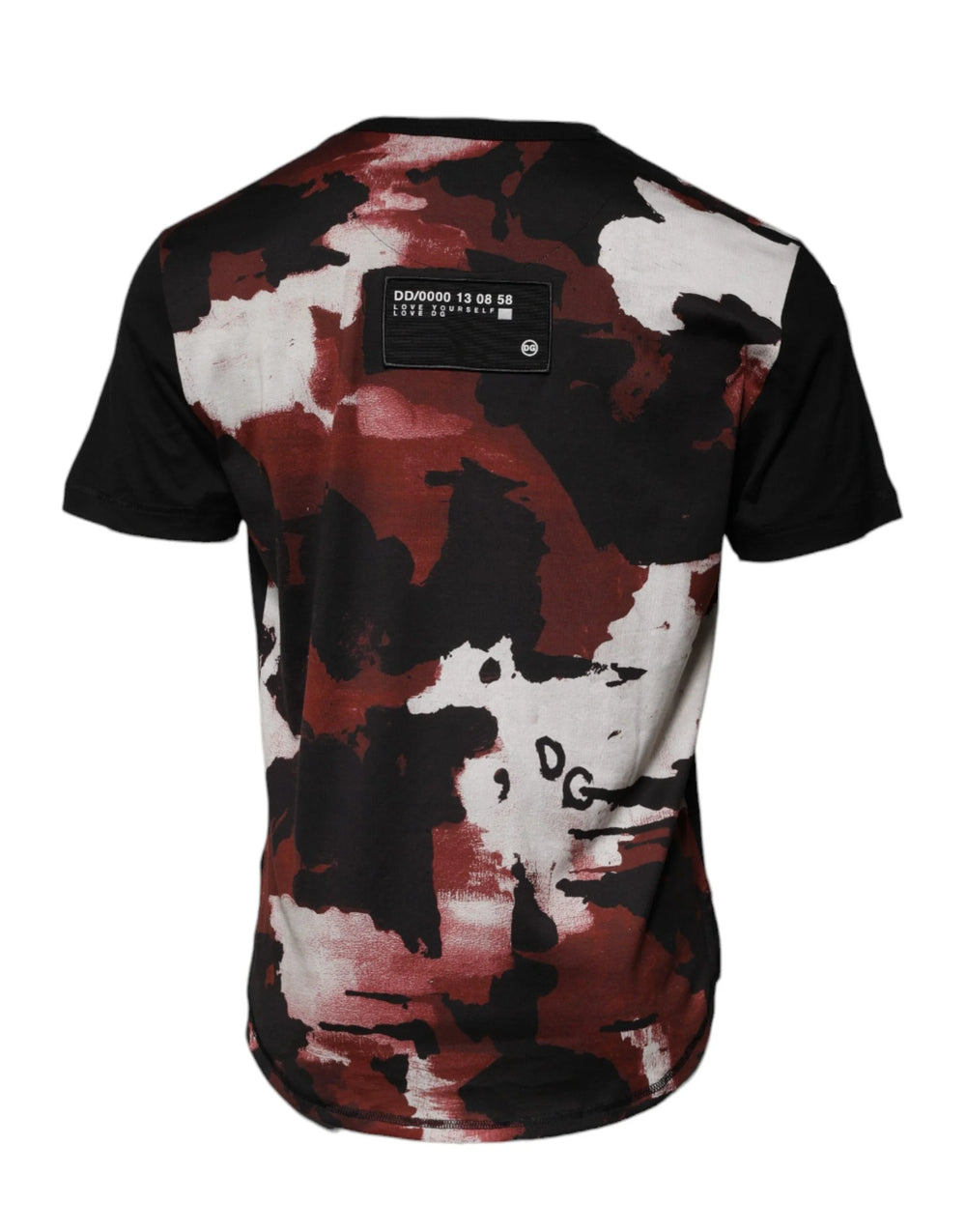 Dolce & Gabbana Multicolor Camouflage Crew Neck T-shirt - T-Shirts