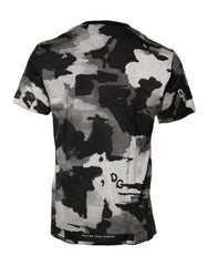 Dolce & Gabbana Multicolor Camouflage Crew Neck T-shirt - T-Shirts