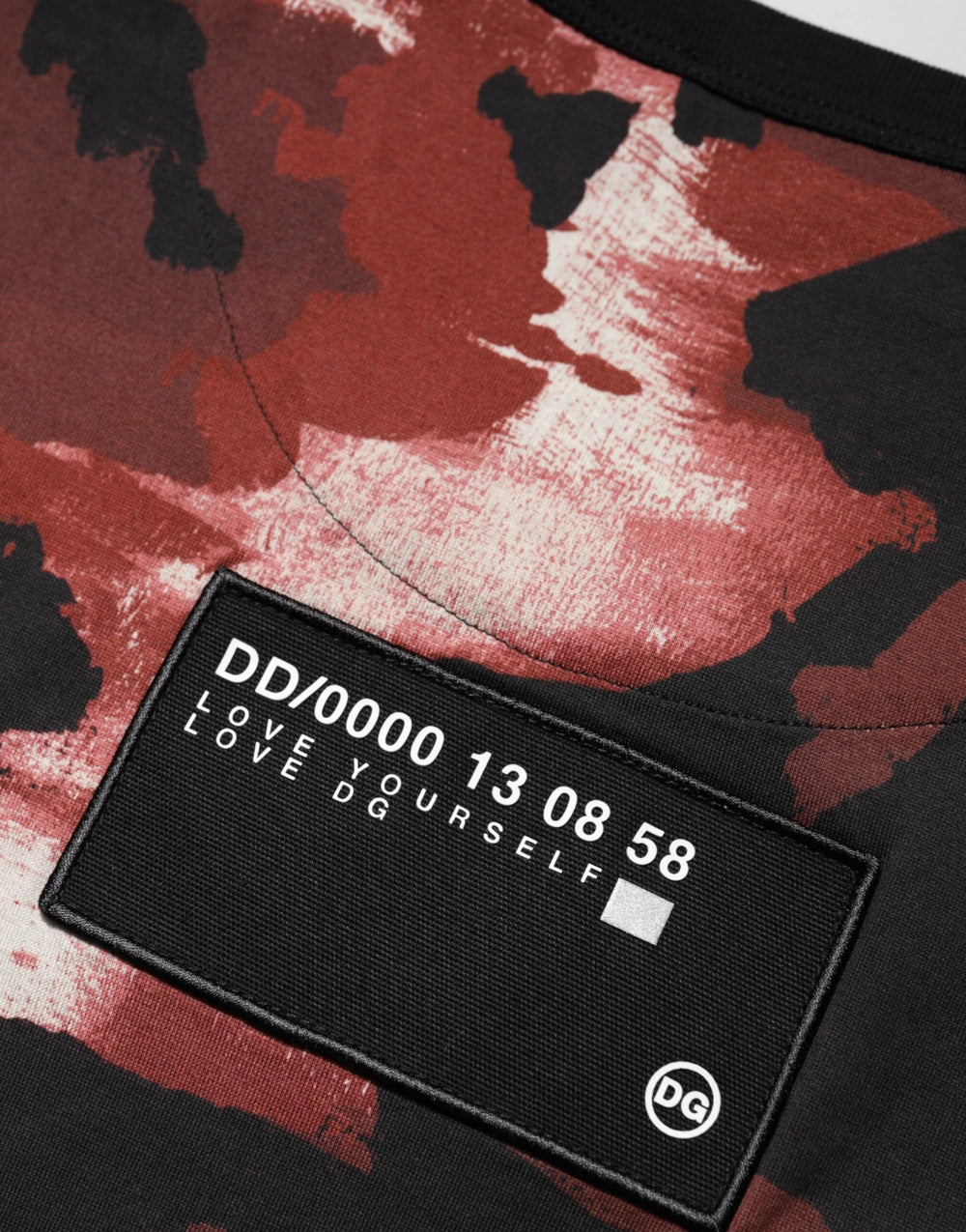 Dolce & Gabbana Multicolor Camouflage Crew Neck T-shirt - T-Shirts