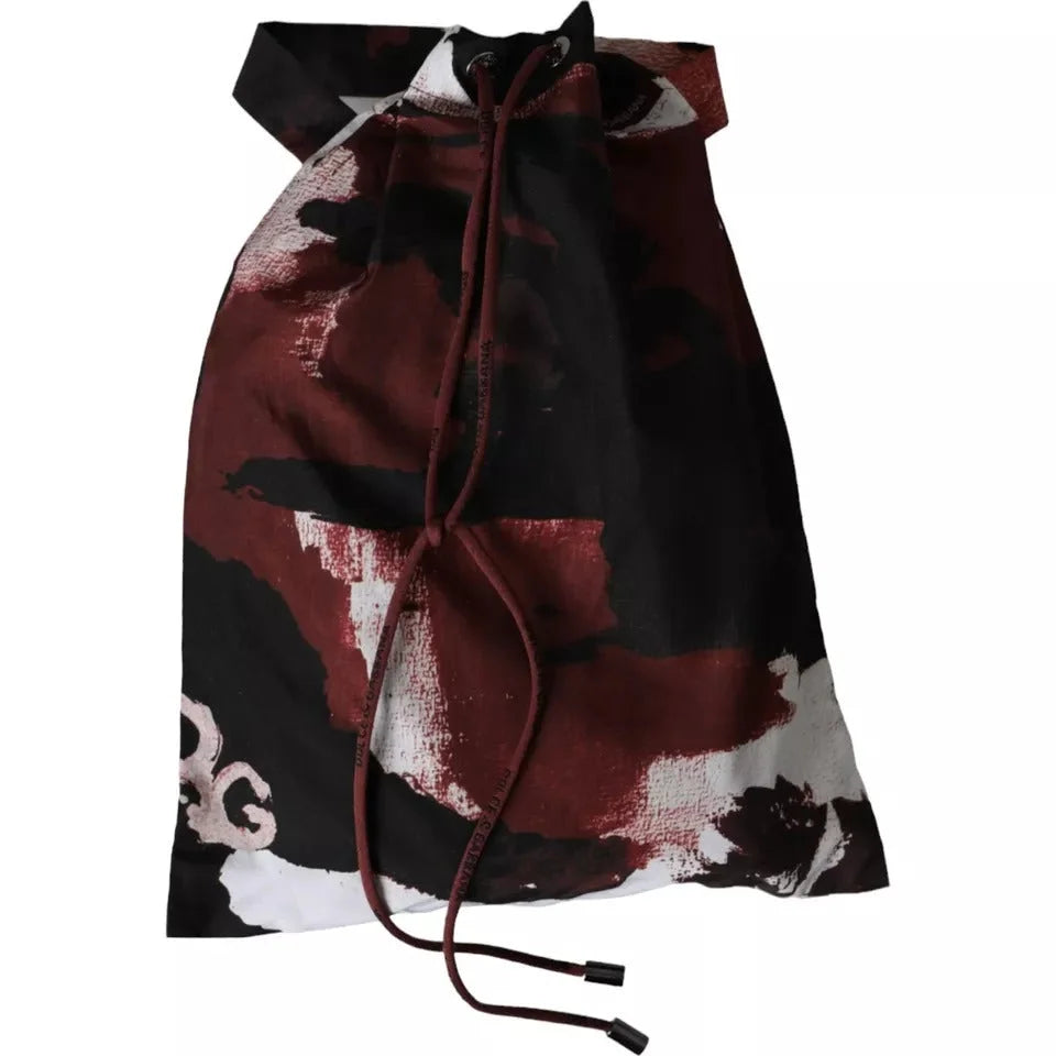 Dolce & Gabbana Multicolor Camouflage DG Logo Beachwear Shorts Swimwear - Boardshorts