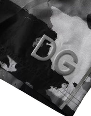 Dolce & Gabbana Multicolor Camouflage DG Logo Beachwear Shorts Swimwear - IT3 | XS - Swim Boxers