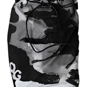 Dolce & Gabbana Multicolor Camouflage DG Logo Beachwear Shorts Swimwear - IT3 | XS - Swim Boxers