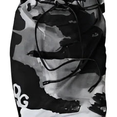 Dolce & Gabbana Multicolor Camouflage DG Logo Beachwear Shorts Swimwear - IT3 | XS - Swim Boxers