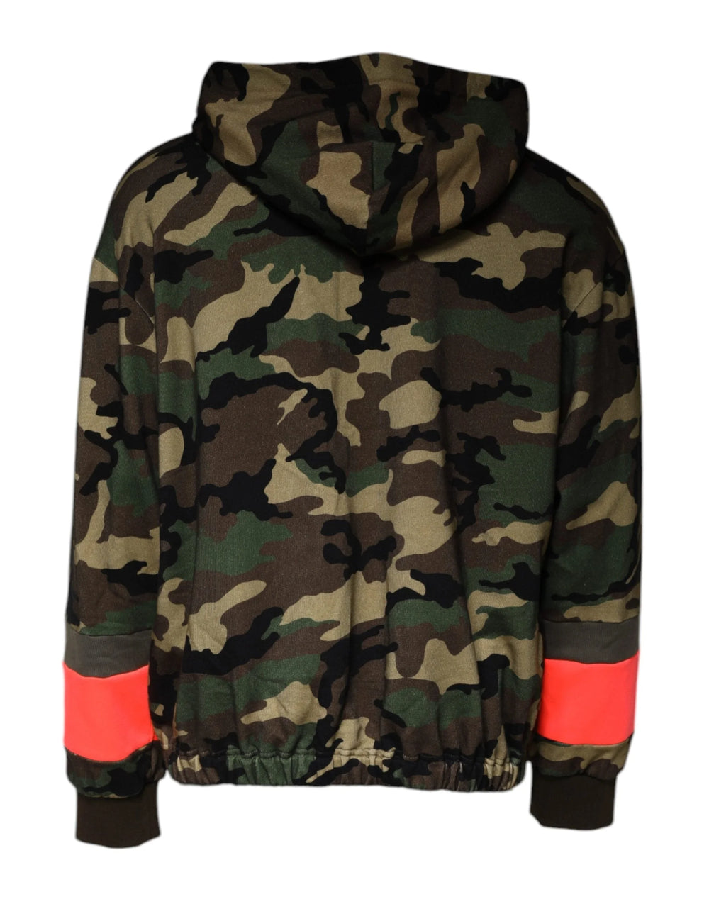 Dolce & Gabbana Multicolor Camouflage Hooded Men Sweatshirt Sweater - IT54 | XL - Hoodies