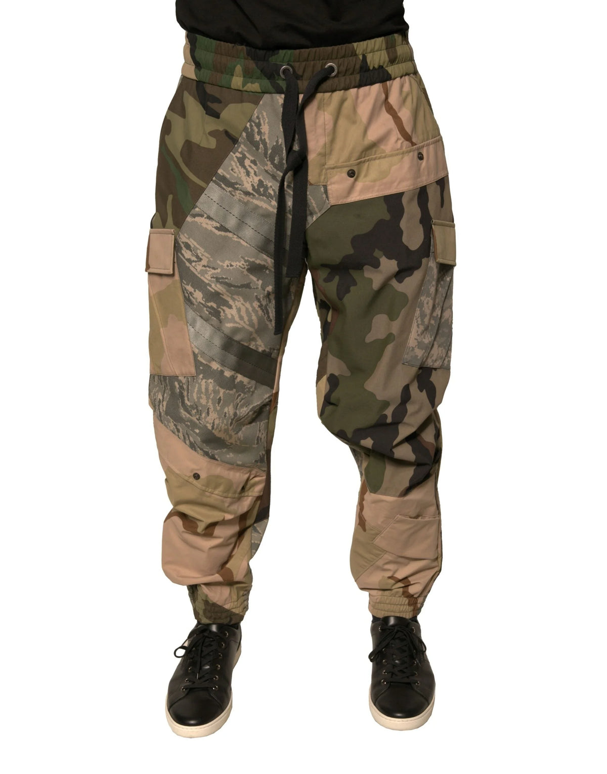 Dolce & Gabbana Multicolor Camouflage Jogger Sweatpants Pants - IT48 | M - Joggers