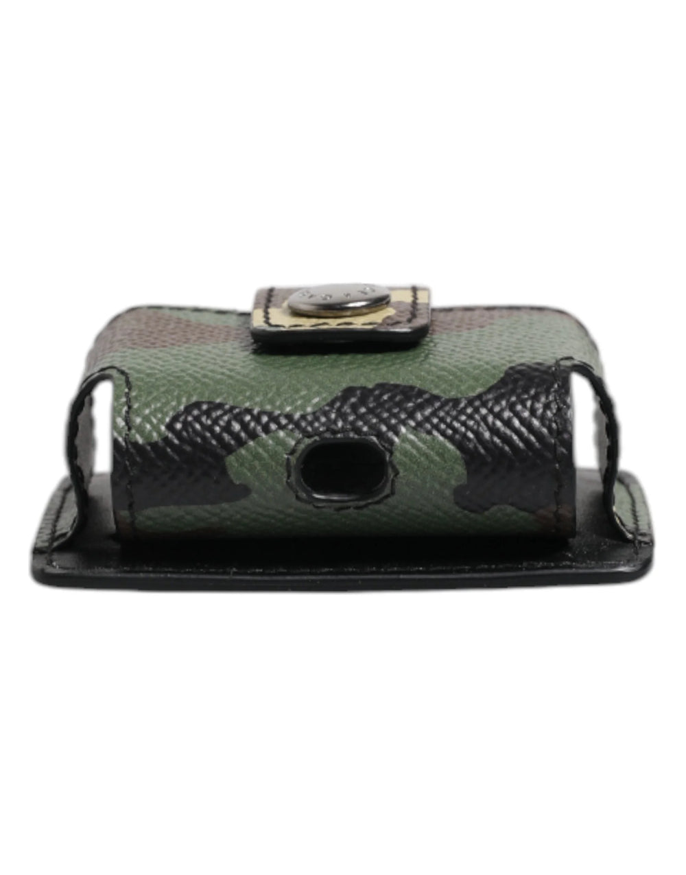 Dolce & Gabbana Multicolor Camouflage Leather Airpods Case - Headphone Carrying Cases