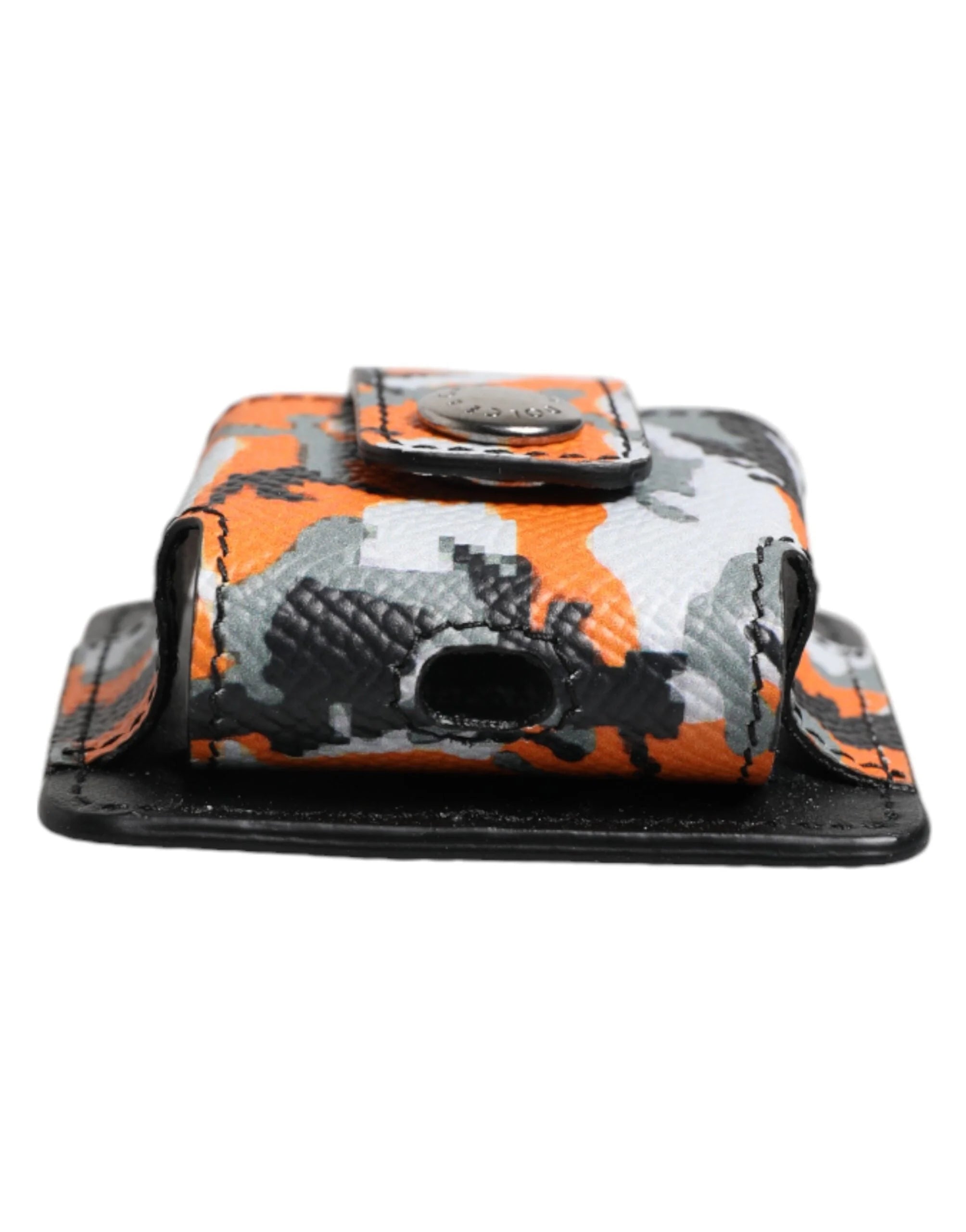 Dolce & Gabbana Multicolor Camouflage Leather Airpods Case - Headphone Carrying Cases