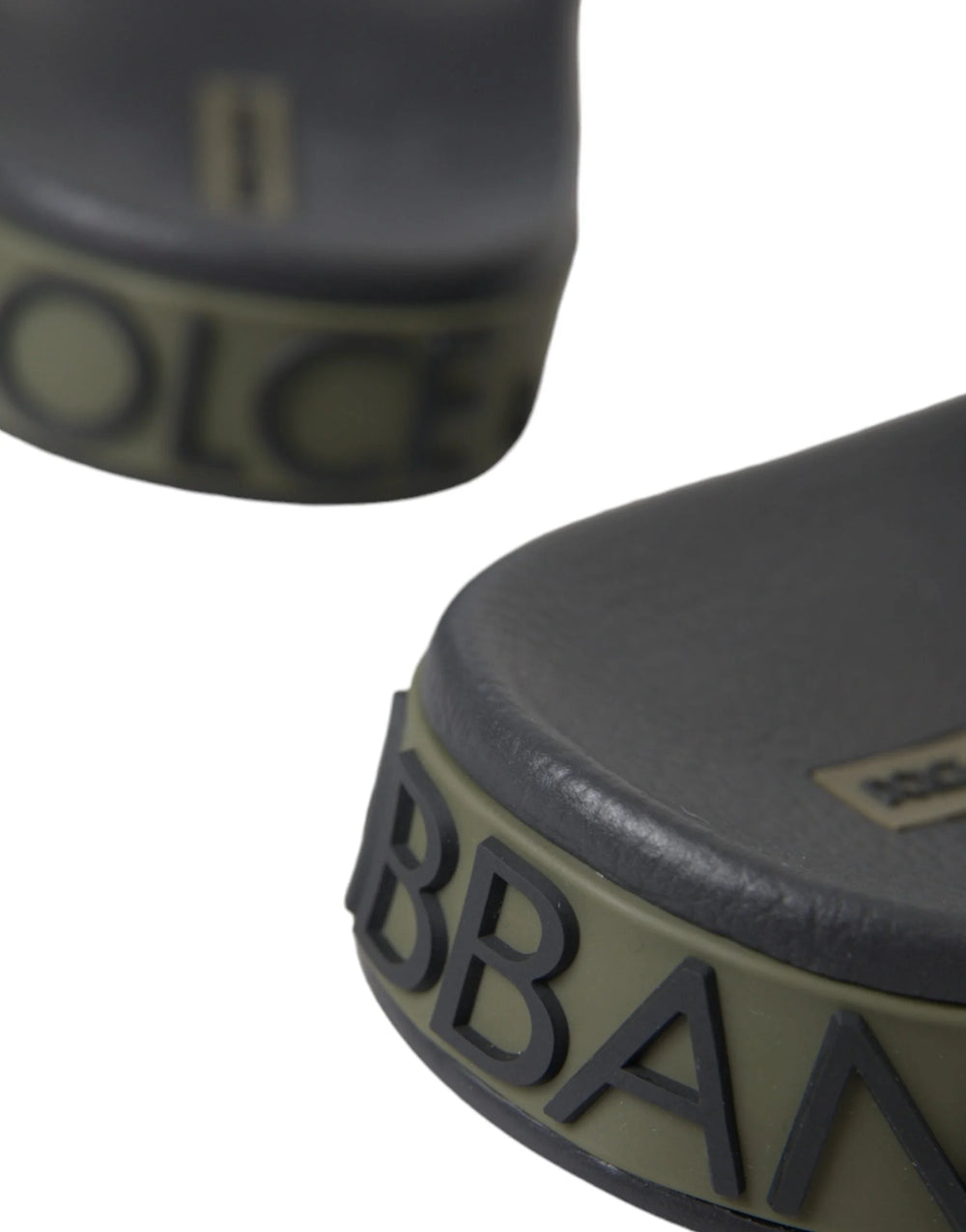 Dolce & Gabbana Multicolor Camouflage Leather Beachwear Men Shoes - EU41/US8 - Sandals