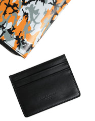 Dolce & Gabbana Multicolor Camouflage Leather Purse Cross Body Bag - Cross Body Bags