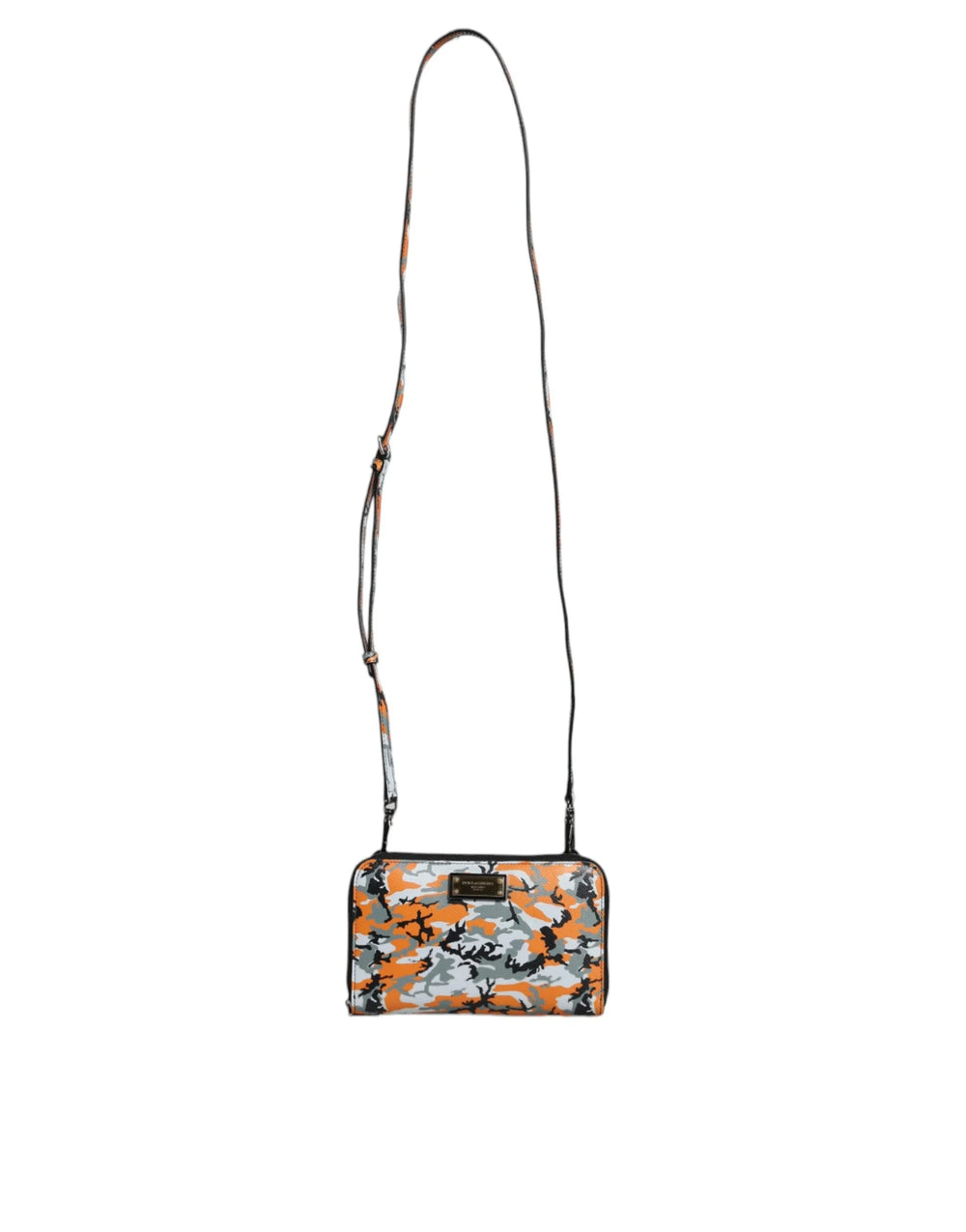 Dolce & Gabbana Multicolor Camouflage Leather Purse Cross Body Bag - Cross Body Bags