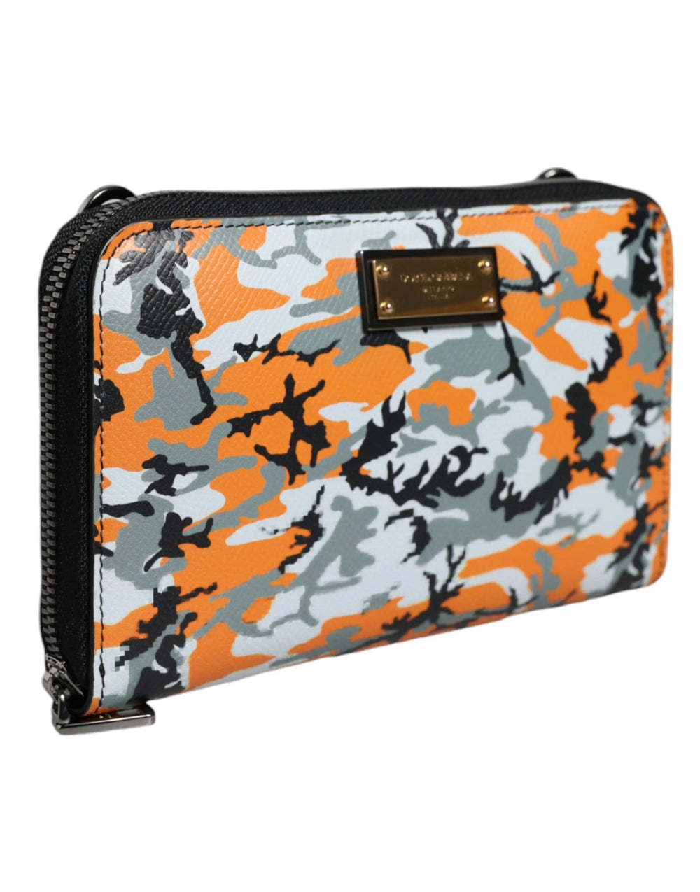 Dolce & Gabbana Multicolor Camouflage Leather Purse Cross Body Bag - Cross Body Bags
