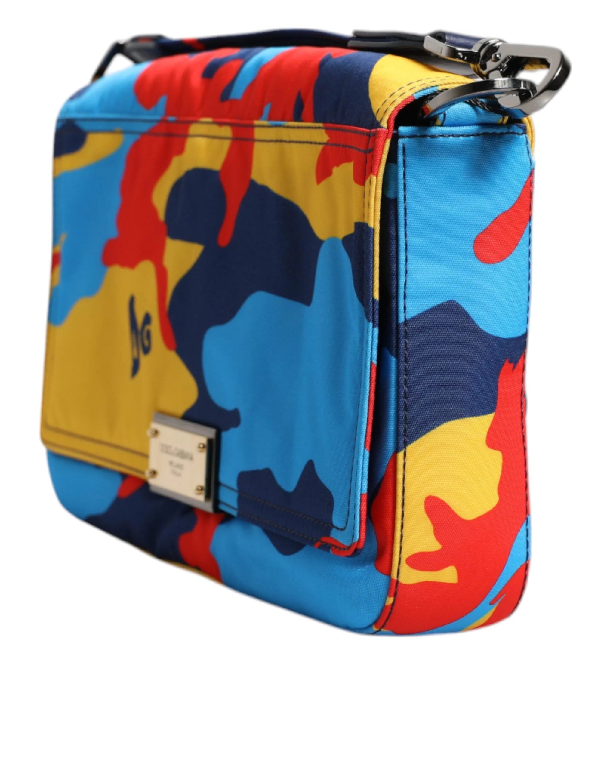 Dolce & Gabbana Multicolor Camouflage Nylon Crossbody Bag - Cross Body Bags