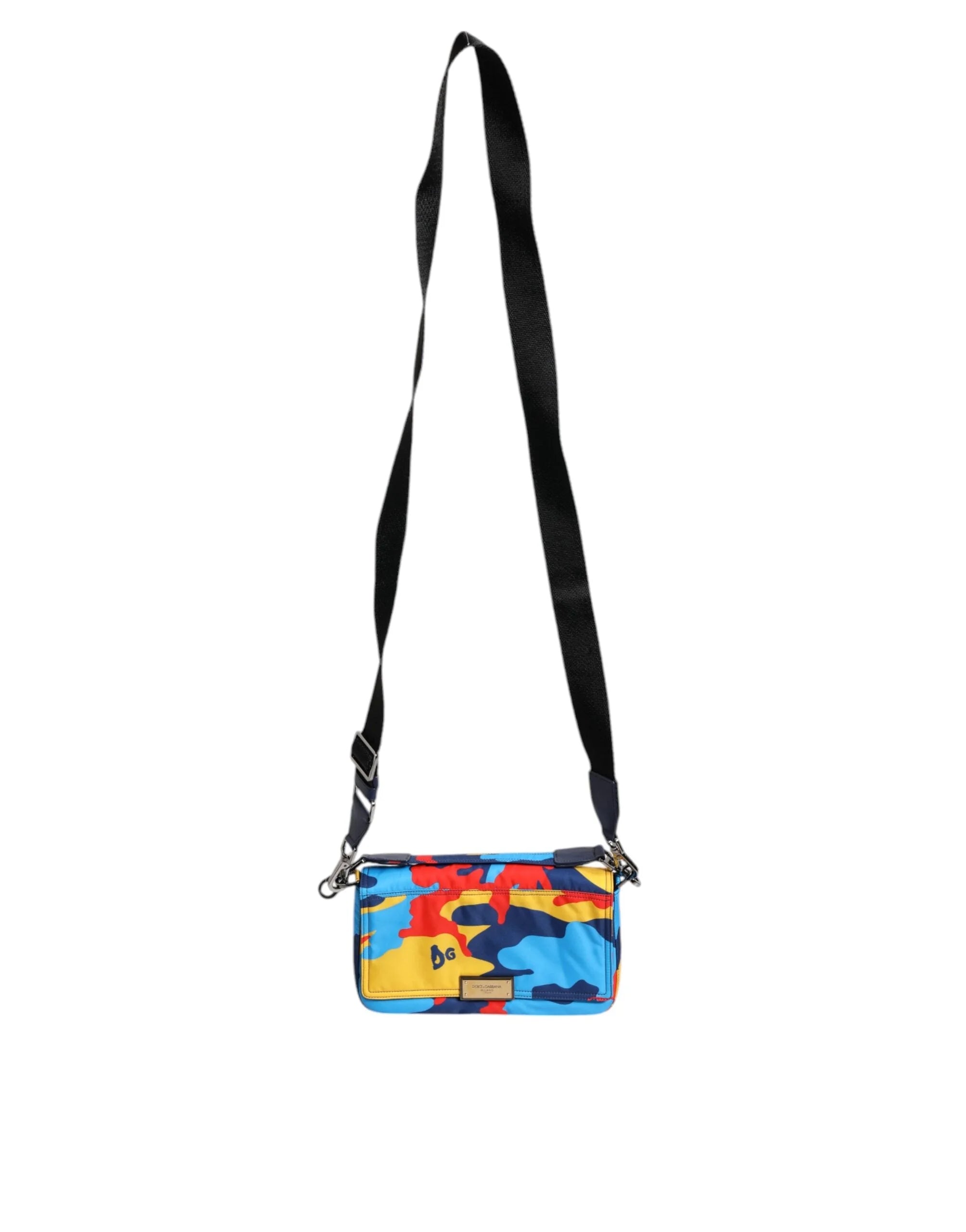Dolce & Gabbana Multicolor Camouflage Nylon Crossbody Bag - Cross Body Bags