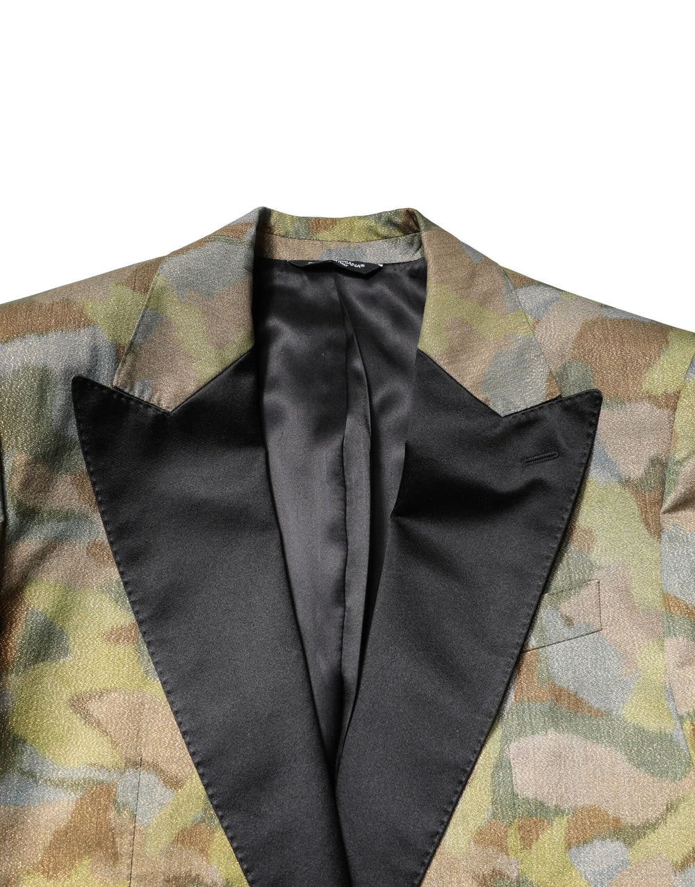 Dolce & Gabbana Multicolor Camouflage SICILIA 3 Piece Suit - IT48 | M - Pant Suits