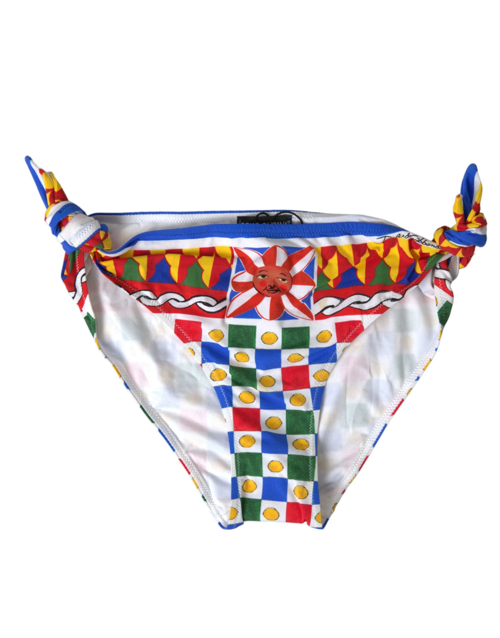 Dolce & Gabbana Multicolor Carretto Bottom Swim Beachwear Bikini - IT3 | M - Classic Bikinis