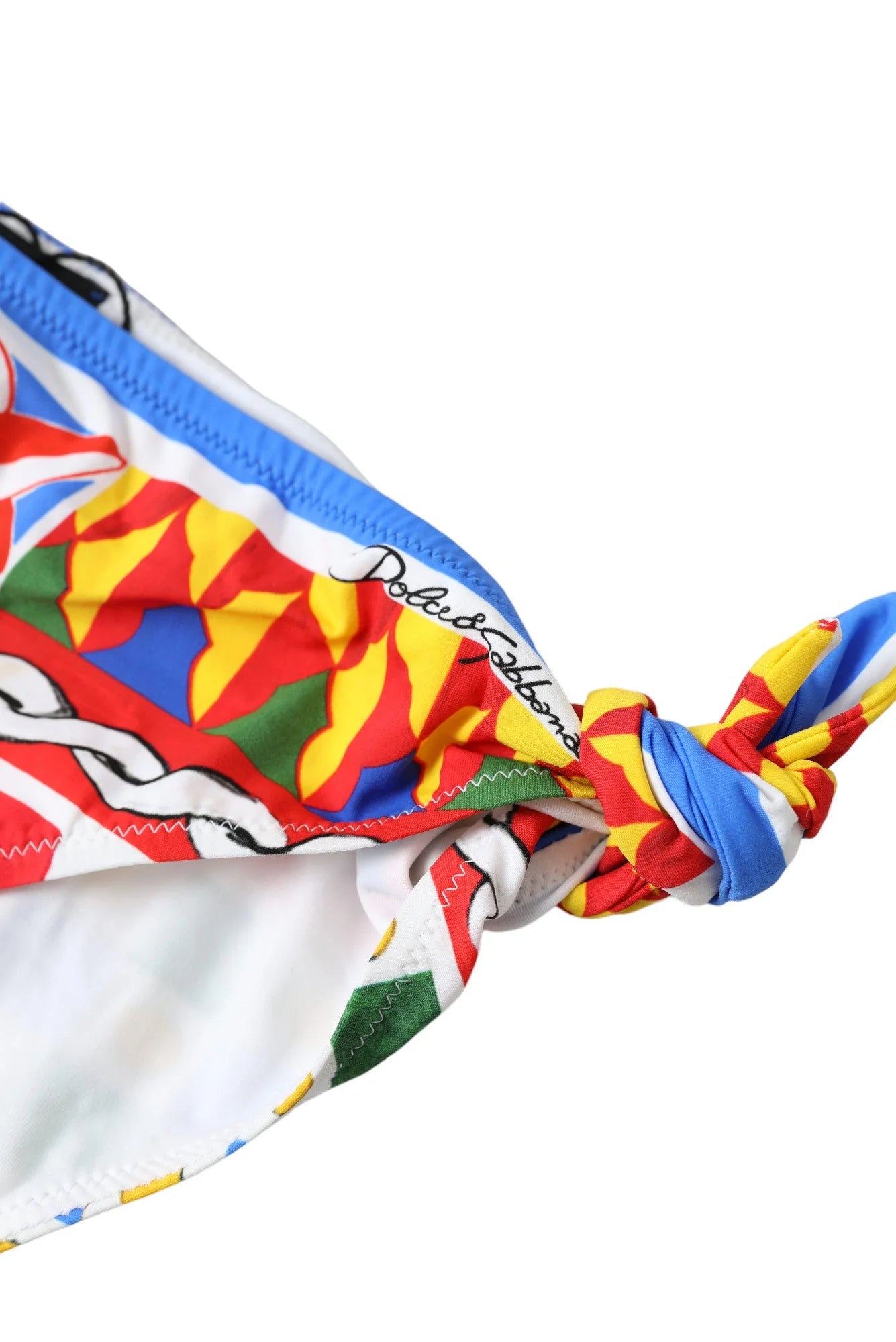 Dolce & Gabbana Multicolor Carretto Bottom Swim Beachwear Bikini - IT3 | M - Classic Bikinis
