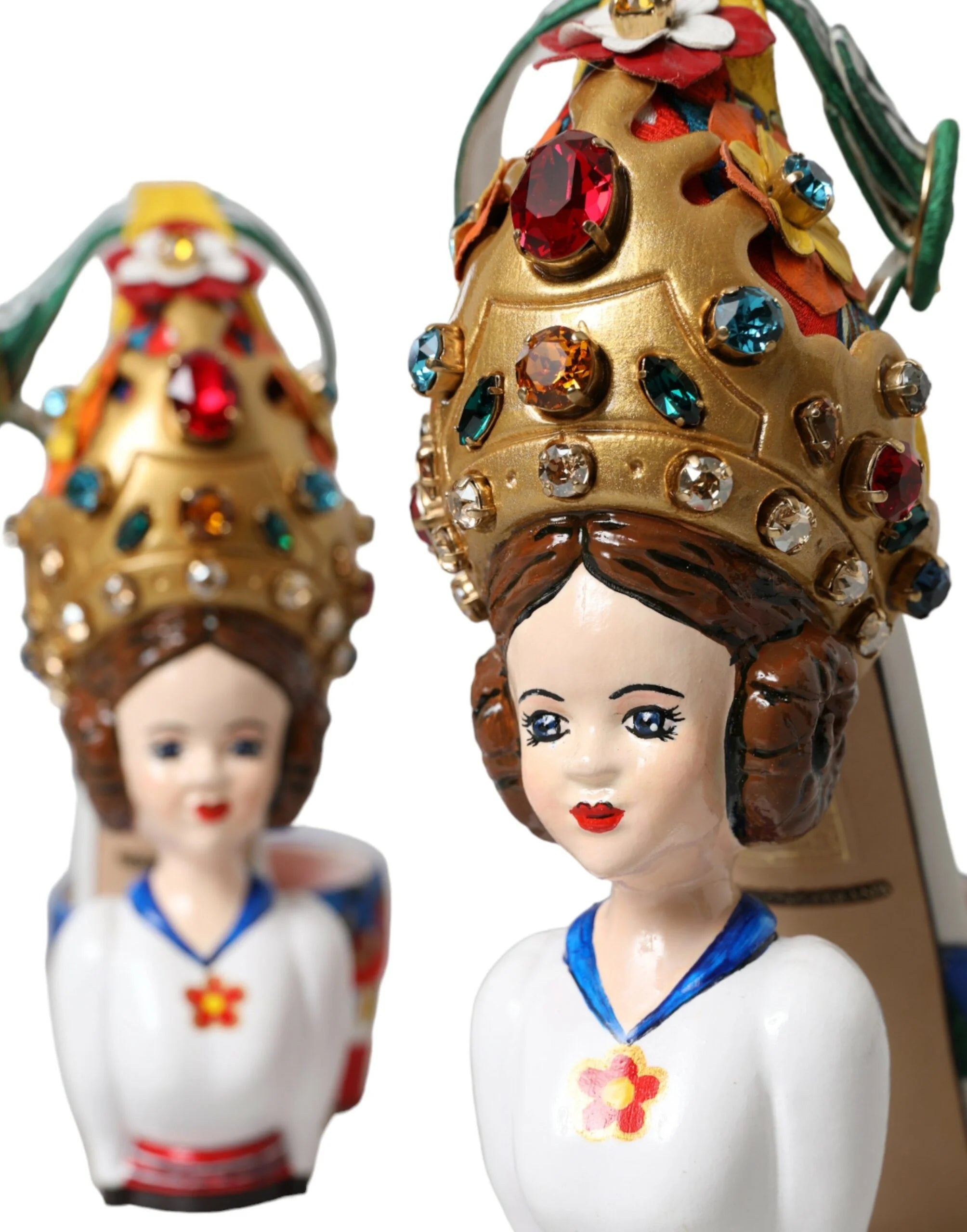 Dolce & Gabbana Multicolor Carretto Embellished Sandals Shoes - EU36.5/US6 - Sandals