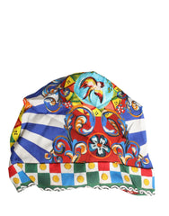 Dolce & Gabbana Multifärg Carretto Mönster Turban Huvudbonad Hatt - Turbiner