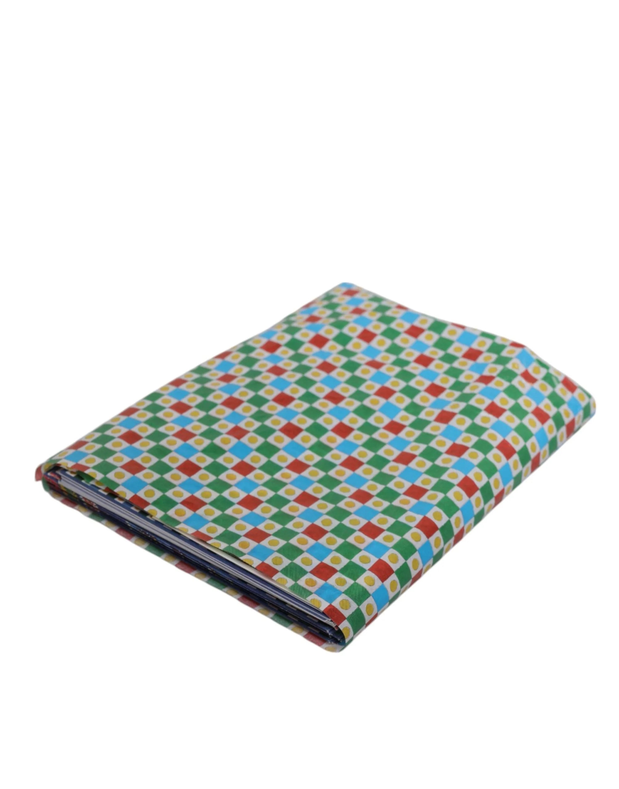 Dolce & Gabbana Multicolor Carretto Siciliano Envelope Post Card Holder - Scarves & Shawls