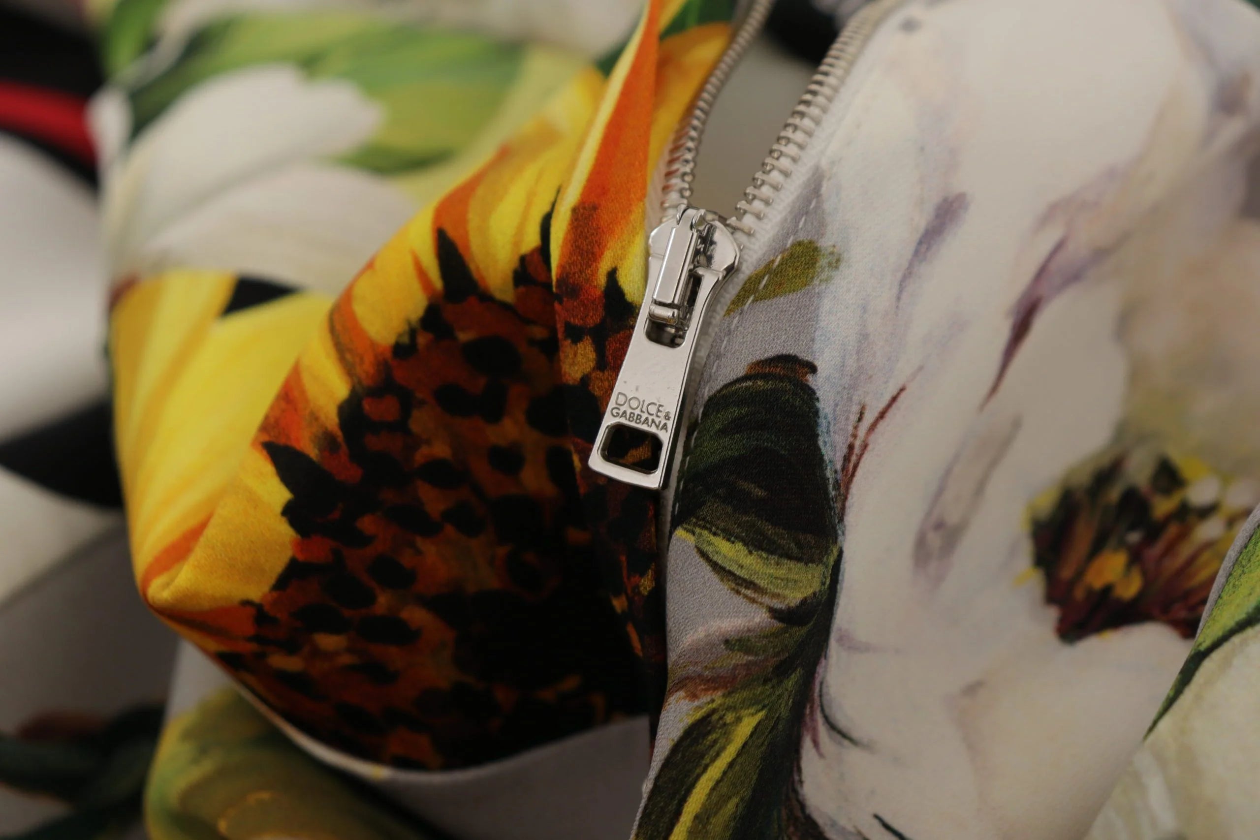 Dolce & Gabbana Multicolor Charmeuse Floral Sheath Jaquard Pachwork Dress - IT36|XXS - Dresses