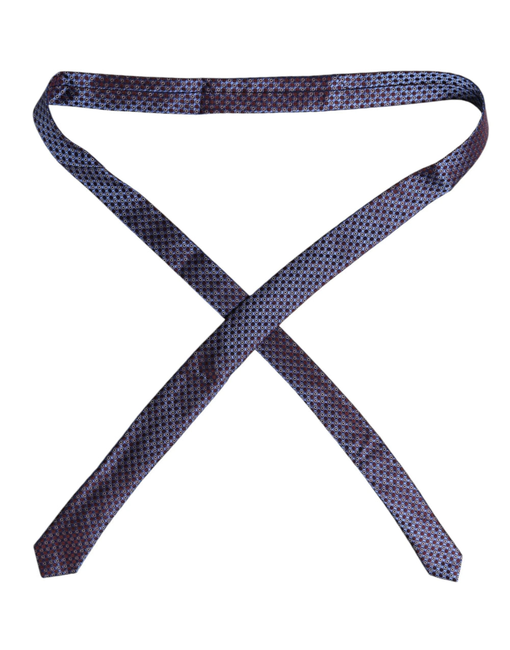 Dolce & Gabbana Multicolor Circles Silk Adjustable Necktie Tie - Neckties