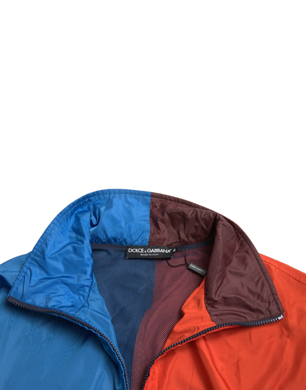 Dolce & Gabbana Multicolor Color Windbreaker Jacket - Windbreakers