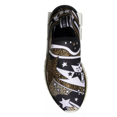 Dolce & Gabbana Multicolor Comet Star Print Sorrento Sneakers Shoes - EU37/US6.5 - Sneakers