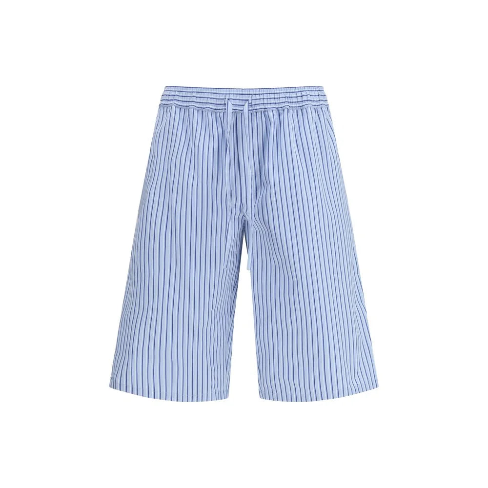 Dolce & Gabbana Multicolor Cotton Bermuda Shorts