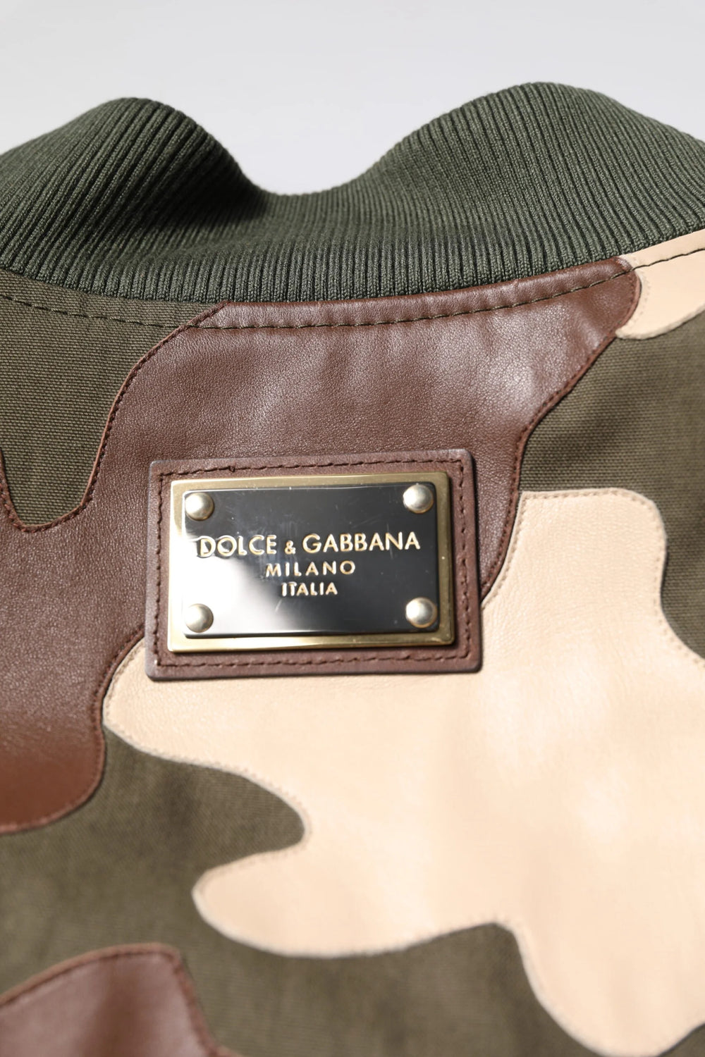 Dolce & Gabbana Multicolor Cotton Bomber Full Zip Jacket - IT52 | XL - Bomber Jackets