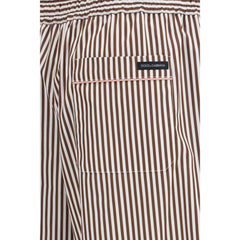 Dolce & Gabbana Multicolor Cotton Casual Pants