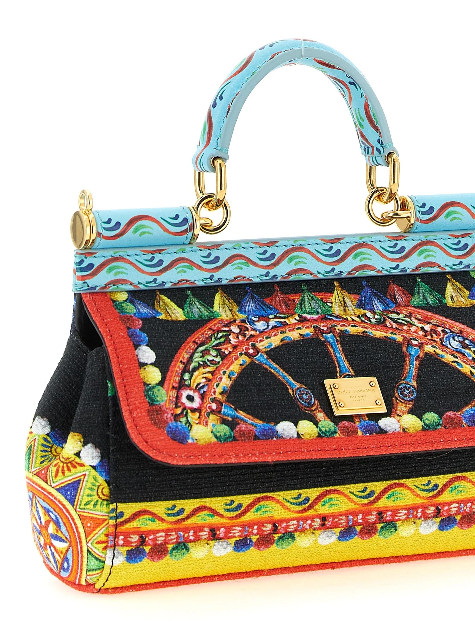 Dolce & Gabbana Flerfarget Bomullsveske