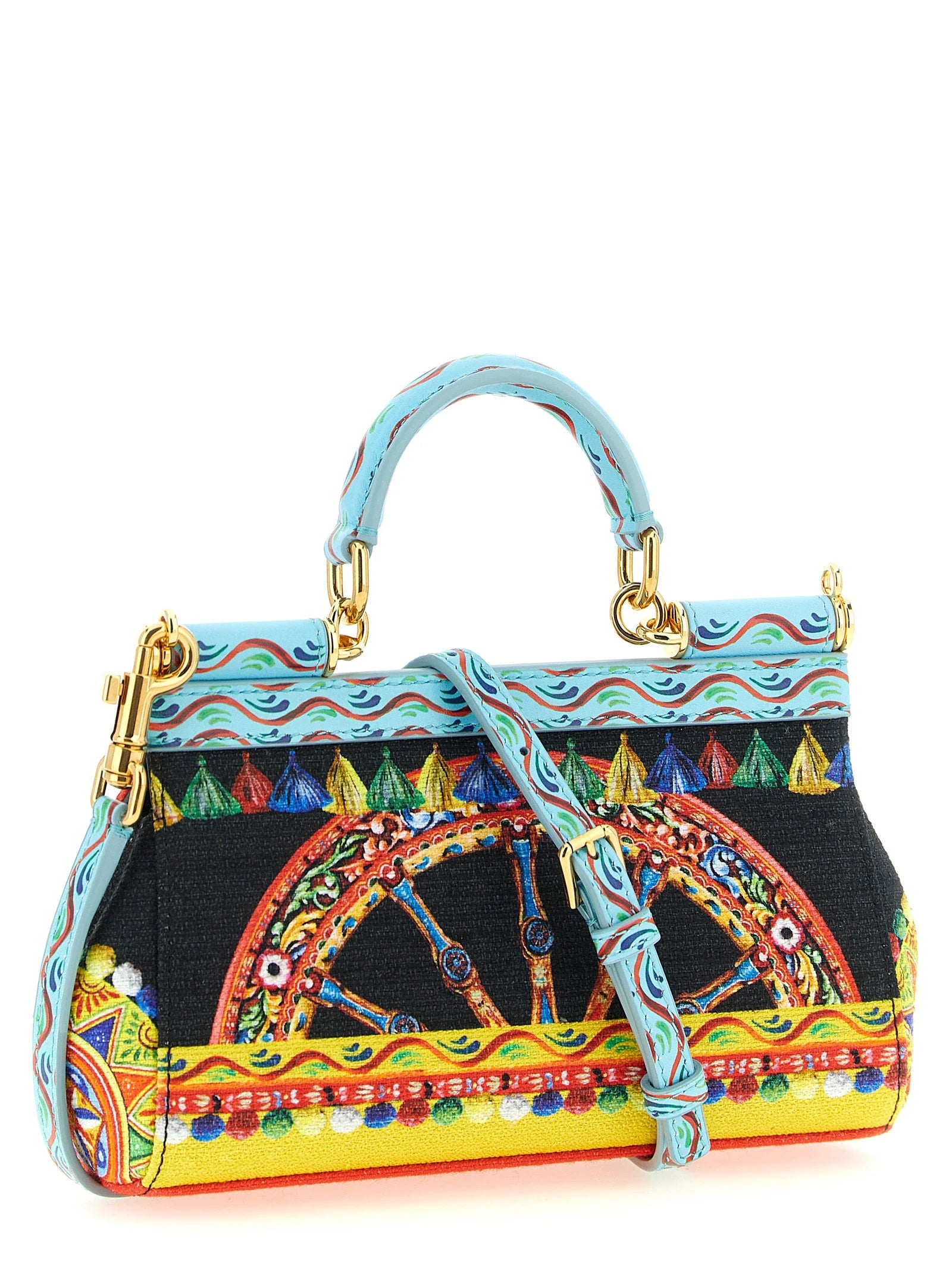 Dolce & Gabbana Flerfarget Bomullsveske
