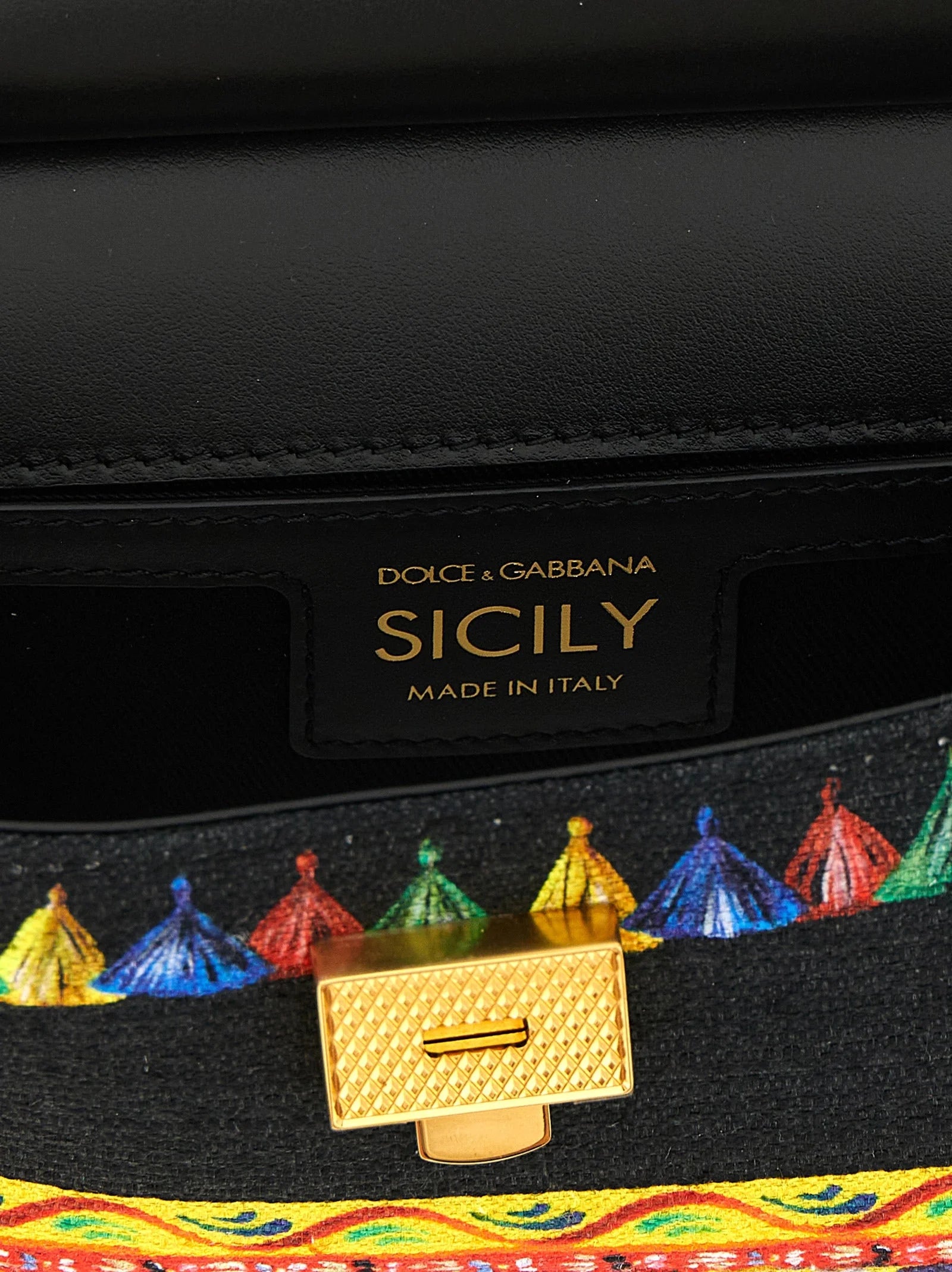 Dolce & Gabbana Flerfarget Bomullsveske