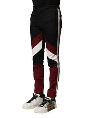 Dolce & Gabbana Multicolor Cotton Jogger Men Pants - Joggers