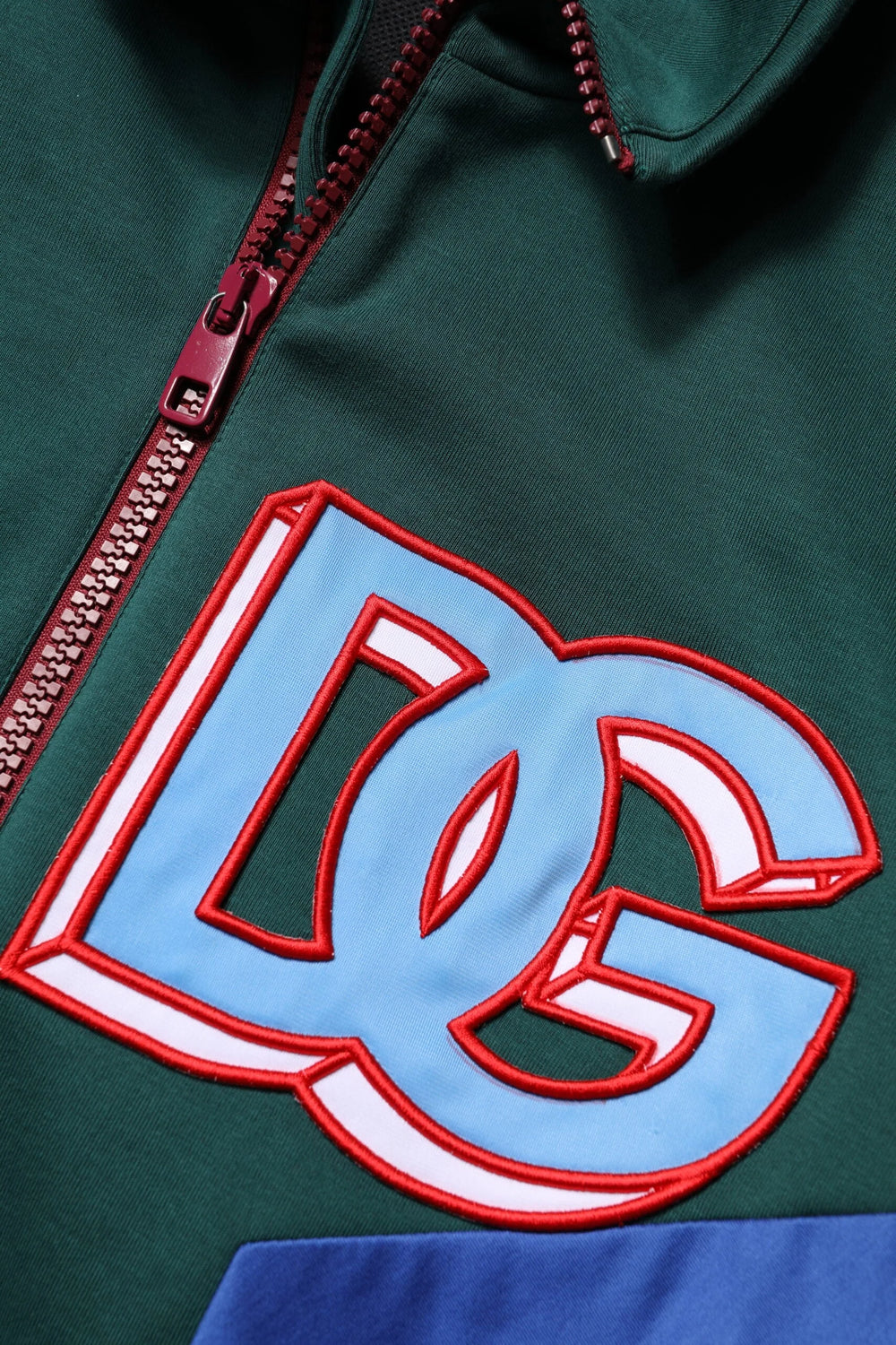 Dolce & Gabbana Multicolor Cotton Logo Full Zip Jacket - Bomber Jackets