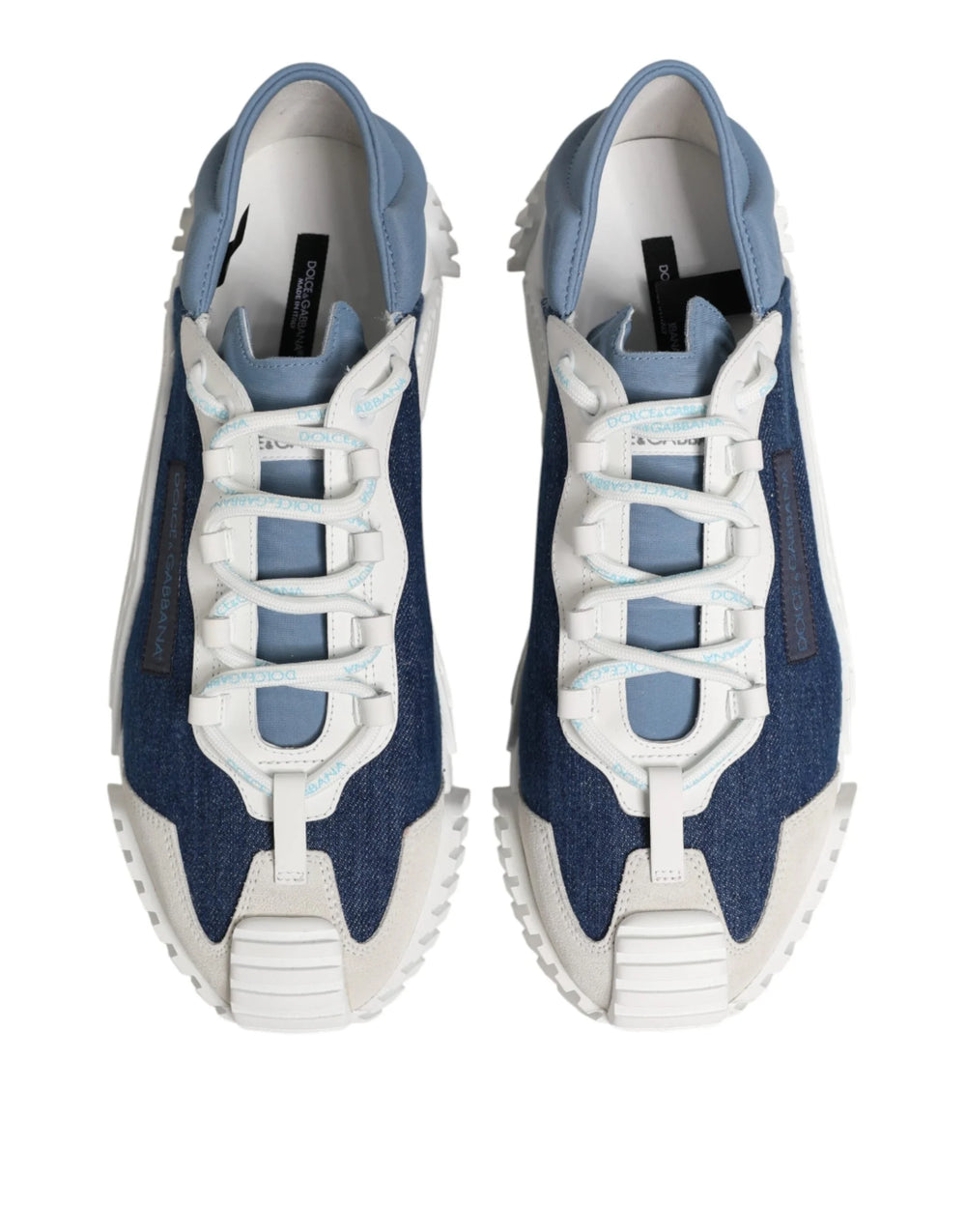 Dolce & Gabbana Multicolor Cotton Low Top NS1 Sneakers Shoes - EU45/US12