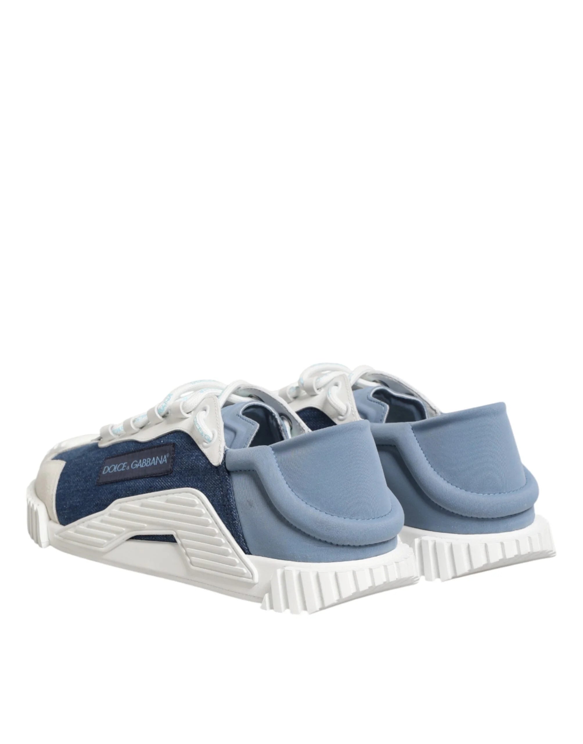 Dolce & Gabbana Multicolor Cotton Low Top NS1 Sneakers Shoes - EU45/US12