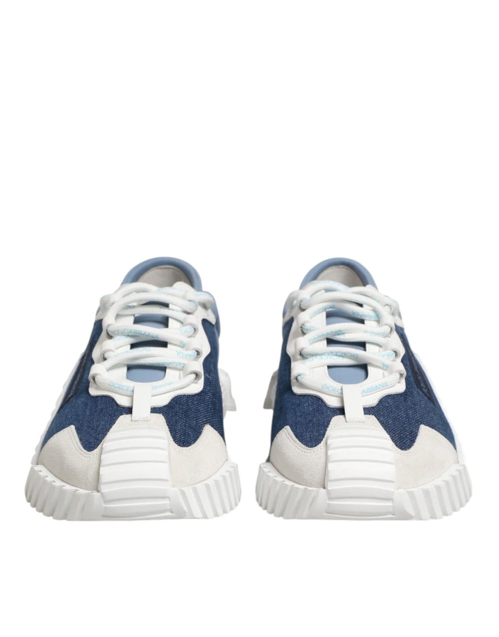 Dolce & Gabbana Multicolor Cotton Low Top NS1 Sneakers Shoes - EU45/US12